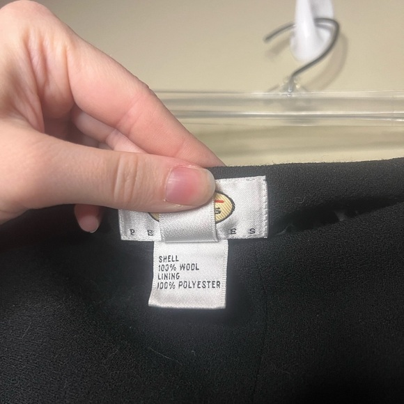 Talbots petite 100% Wool black pants - Picture 10 of 11